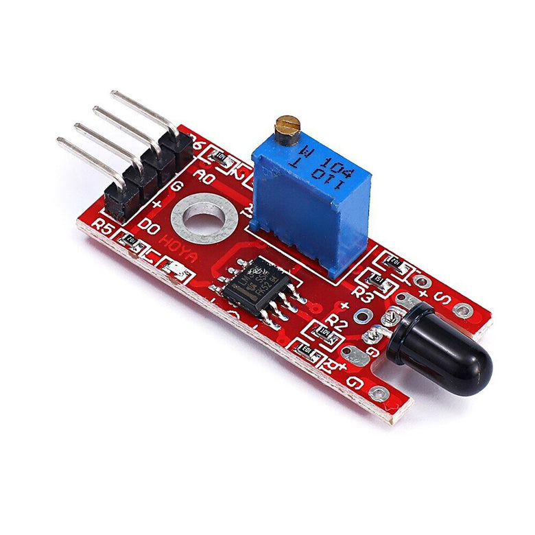 KY-026 Flame Sensor Module Detects Infrared Light Emitted