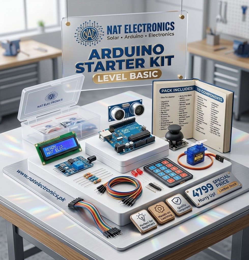 NAT Electronics Basic Arduino Starter Kit