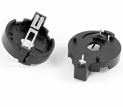 2pcs lots Coin-Cell Battery Holder