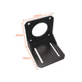 23HS Series Mounting Bracket Metal L Shape Nema 23 Stepper Motor Bracket