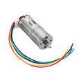 25GA-370 DC Motor 12V Metal Gearbox Large Torque With Encoder