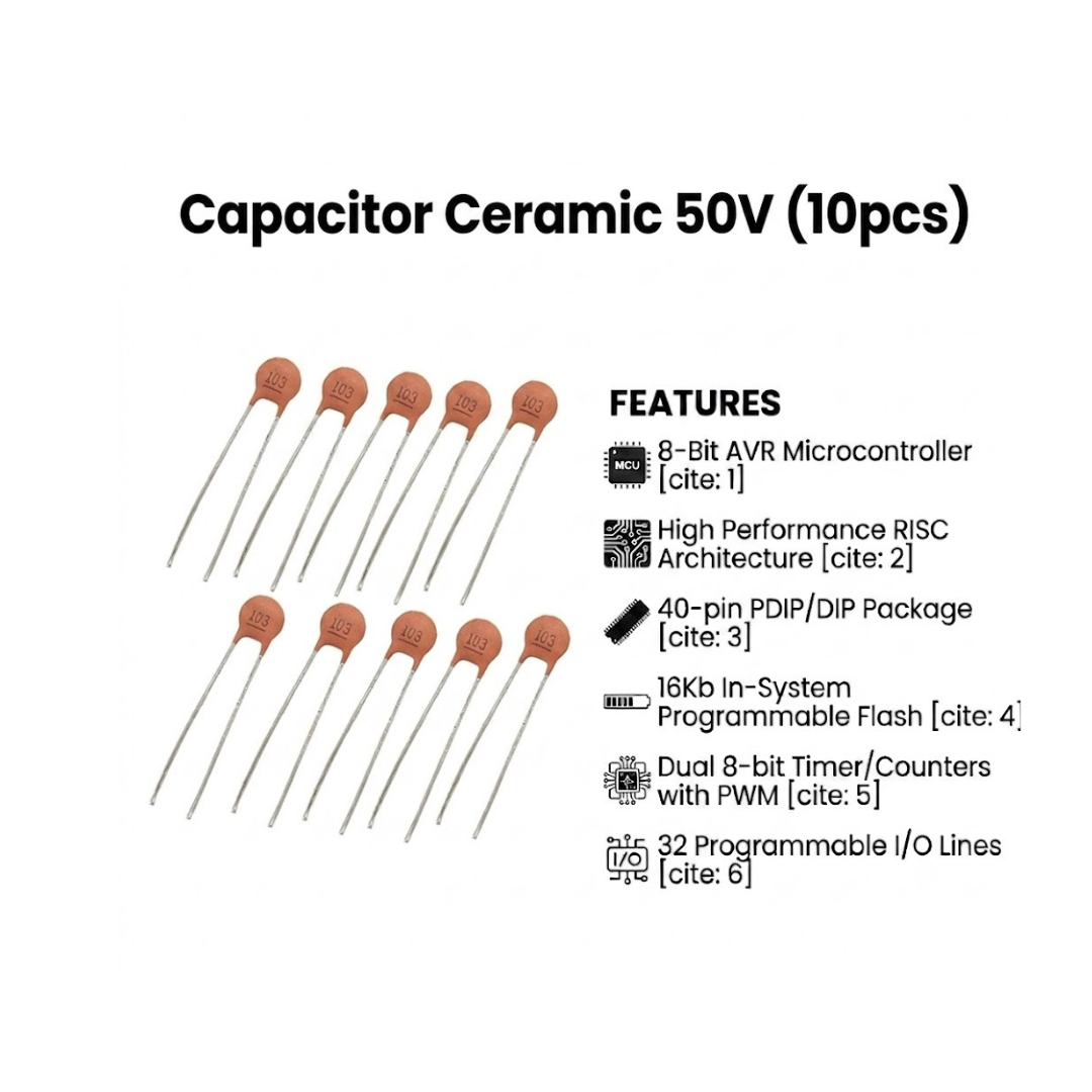 Capacitor Ceramic 50V (10pcs)