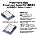 Prototype Shield Expansion Board for UNO R3 with Mini Breadboard