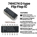 74HC74 D type Flip Flop IC