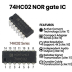 74HC02 NOR gate IC