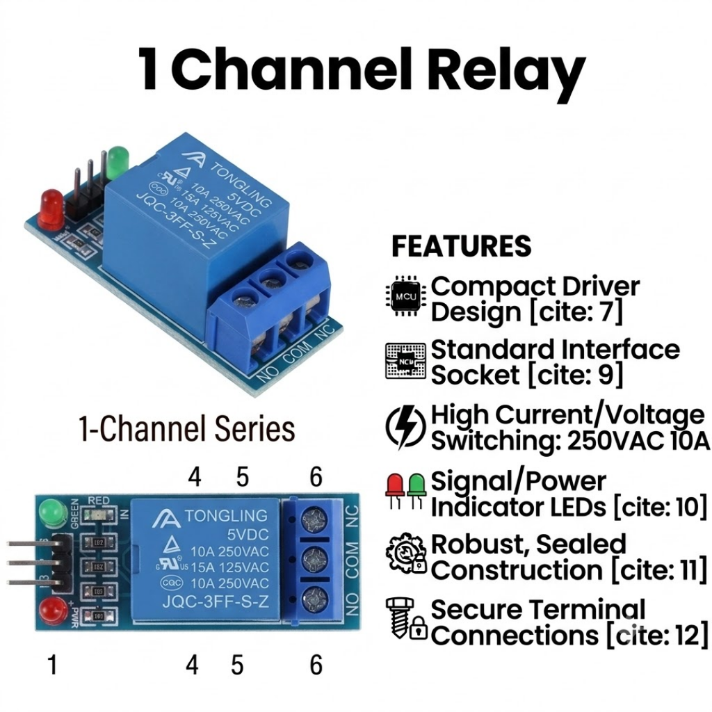 1 Channel Relay