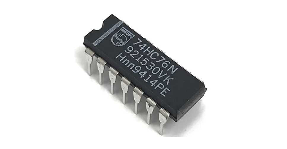 74HC76 Dual J-K Flip Flop IC