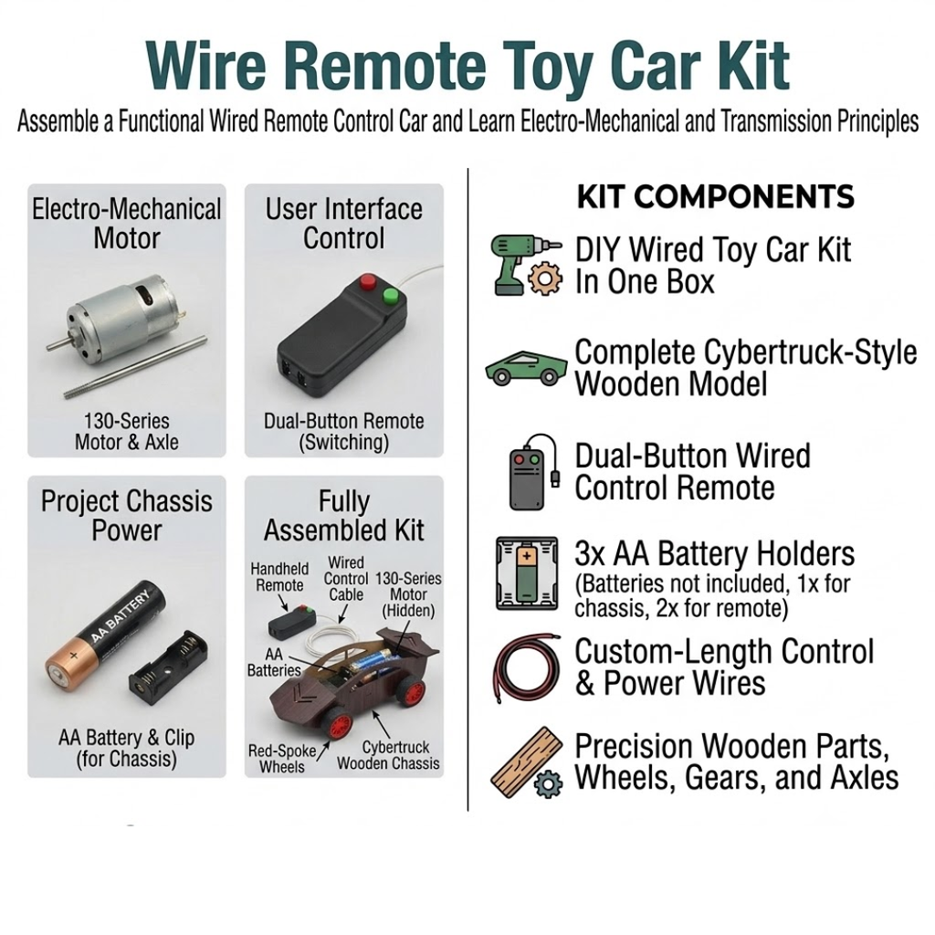 Wire Remote Toy Car