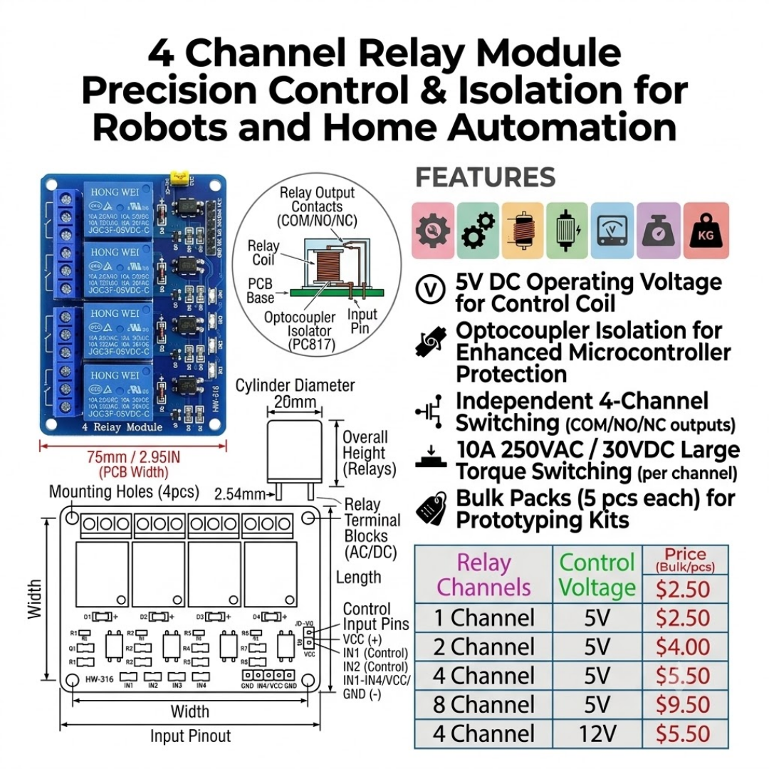 4 Channel Relay