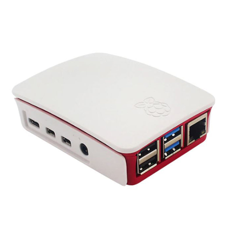 ABS Plastic Case For Raspberry Pi 4 Model B Official Case From Raspberry Pi without Cooling Fans