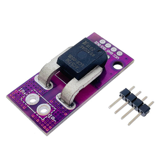 Hall Current Sensor CJMCU-758 Linear Current Sensor Output Voltage Proportional AC or DC Current