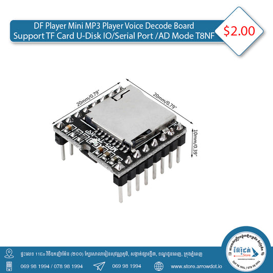 DF Player Mini MP3 Player Voice Decode Board