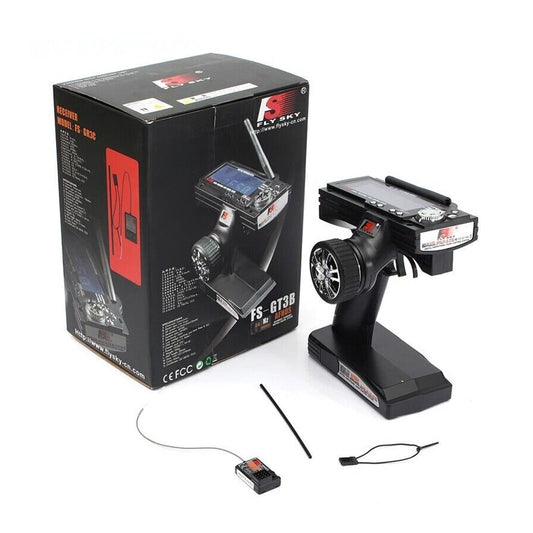 Fly Sky FS-GT3B 3 Channel Left Hand Controller RC 2.4GHz with 3 Channel Receiver