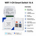 WiFi 1-Channel Smart Switch 16A