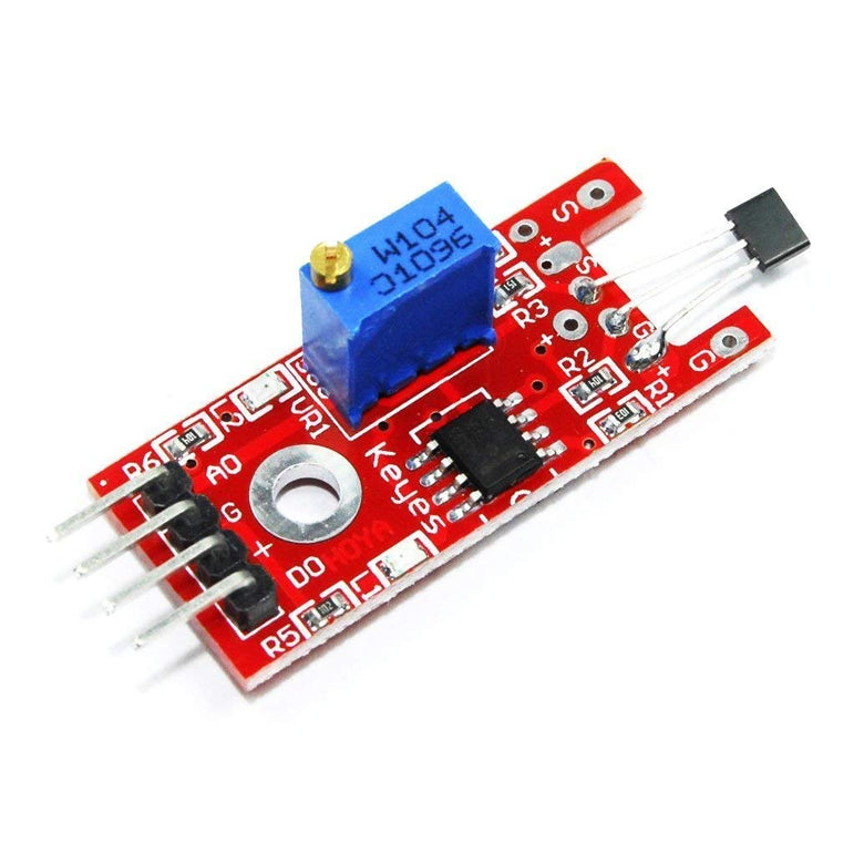 KY-024 Linear Magnetic Hall Switches Speed Counting Sensor 4Pins