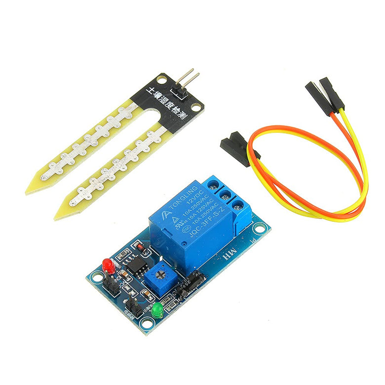 Soil Moisture Humidity Sensor with 12VDC Relay